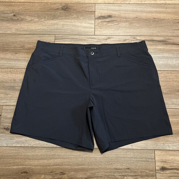 OOBE Uniform Shorts SZ 16 Gray Pockets Elastic Waist Stretch Lightweight Outdoor - Picture 1 of 11